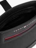 Negru Geanta Crossbody Cu Logo Metalic  Barbati