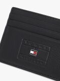 Black Casual Leather Credit Card Holder  Men