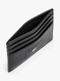 Black Casual Leather Credit Card Holder  Men
