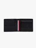 Black Flag Plaque Coin And Card Wallet  Men