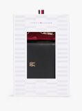 Black Zip-Around Wallet And Charm Gift Box  Women