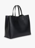 Negru Geanta Satchel Hilfiger Icon Pebble Grain  Femei
