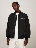 Black Classics Tonal Logo Bomber Jacket  Men