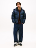 Blue Geaca Puffer Alaska Din Ripstop Hidrofuga  Barbati