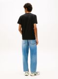 Black Graphic Crew Neck Jersey T-Shirt  Men