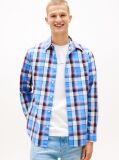 Multi Regular Fit Check Poplin Shirt  Men