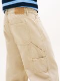 Bej Jaimie Pantaloni Relaxati Twill  Barbati