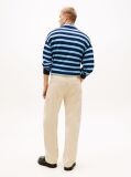Bej Jaimie Pantaloni Relaxati Twill  Barbati