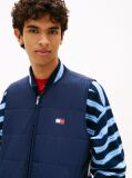Blue Vesta Impermeabila Cu Logo Colour-Blocked Pe Spate  Barbati