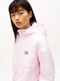 Pink Tommy Badge Windbreaker  Women