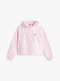 Pink Tommy Badge Windbreaker  Women