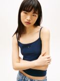 Blue Essential Top Cu Bretele   Femei