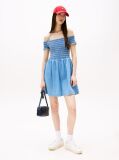 Denim Rochie Mini Chambray Fit-And-Flare  Femei
