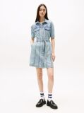 Denim Rochie Mini Denin Cu Curea  Femei