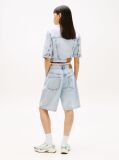 Denim Cropped Denim Trucker Jacket  Women