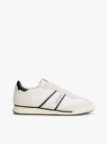 Bej Sneakers Retro Cu Talpa Serrata Si Detalii Din Piele  Barbati