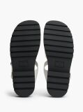White Jelly Chunky Cleat Fisherman Sandals  Women