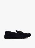 Blue Pantofi Din Piele Intoarsa Cu Talpa Cleat  Barbati
