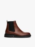 Brown Lightweight Leather Chelsea Boots  Men