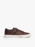 Maro Sneakers Din Piele Cu Texturi Mixte  Barbati