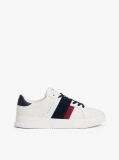 Beige Mixed Texture Fine Cleat Trainers  Men