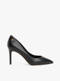 Negru Pantofi Stiletto Cu Varf Ascutit Din Piele  Femei