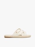 Bej Espadrile Din Satin  Femei