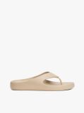 Bej Flip-Flops Conturate Cu Detalii Din Email Si Steagul Th  Femei