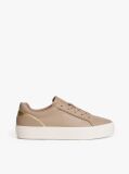 Bej Sneakers Din Piele Cu Talpa Groasa  Femei
