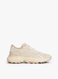 Bej Sneakers Din Piele Cu Talpa Cleat Si Monograma TH  Femei