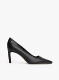 Black Leather TH Monogram Stiletto Heels  Women