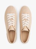 Beige TH Monogram Textured Trainers  Women