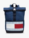 Denim Rucsac Din Denim Cu Logo  Copii unisex