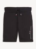 Black Essential Drawstring Sweat Shorts  Boys