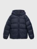 Blue Jacheta Essential Padded cu gluga  Baieti