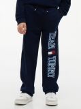 Blue Pantaloni Joggers Cu Picior Larg Si Mansete  Baieti