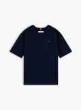Blue T-Shirt Cu Logo Graphic  Baieti