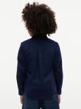 Blue Camasa Jacquard Cu Croiala Regular  Baieti