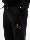 Negru Pantaloni Joggers Cu Logo  Baieti