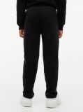 Negru Pantaloni Joggers Cu Logo  Baieti
