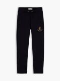 Negru Pantaloni Joggers Cu Logo  Baieti