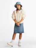 Blue Fusta Midi Din Denim Vintage  Fete