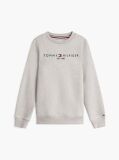 Grey Hanorac cu logo esențial  Kids Unisex