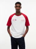 Multi TH x Cadillac Formula 1® Team T-Shirt Raglan Cu Imprimeu Pe Spate  Unisex