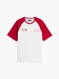 Multi TH x Cadillac Formula 1® Team T-Shirt Raglan Cu Imprimeu Pe Spate  Unisex