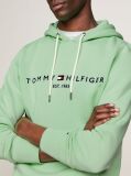Green Tommy Logo Hoody  Men