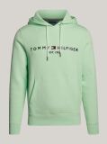 Green Tommy Logo Hoody  Men