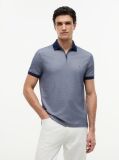 Multi Performance Polo Oxford Cu Croiala Regular Si Fermoar Quarter-Zip  Barbati