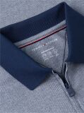 Multi Performance Polo Oxford Cu Croiala Regular Si Fermoar Quarter-Zip  Barbati