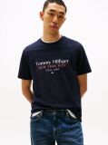 Blue Logo Crew Neck T-Shirt  Men